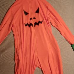 Pumpkin Onesie Costume