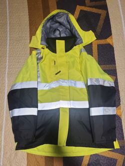 OccuNomix High Visibility Rain Jacket - Size XL