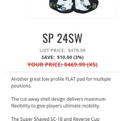 New! Douglas Sholder Pads