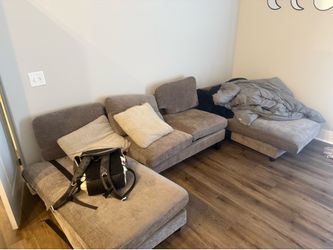 Couch and gaming chair $200