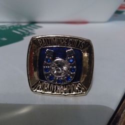 Baltimore Colts Championship Ring 