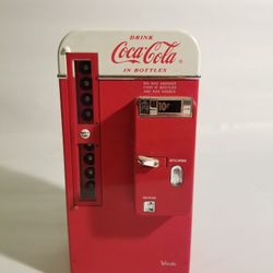 vintage Coca-Cola vending machine collectible musical bank