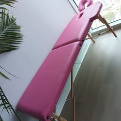 Pink massage Table On The Go