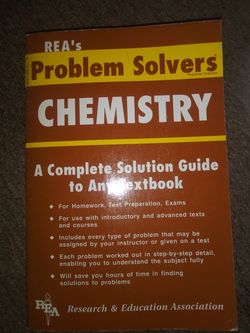 Complete Chemistry solutions manual for any textbook