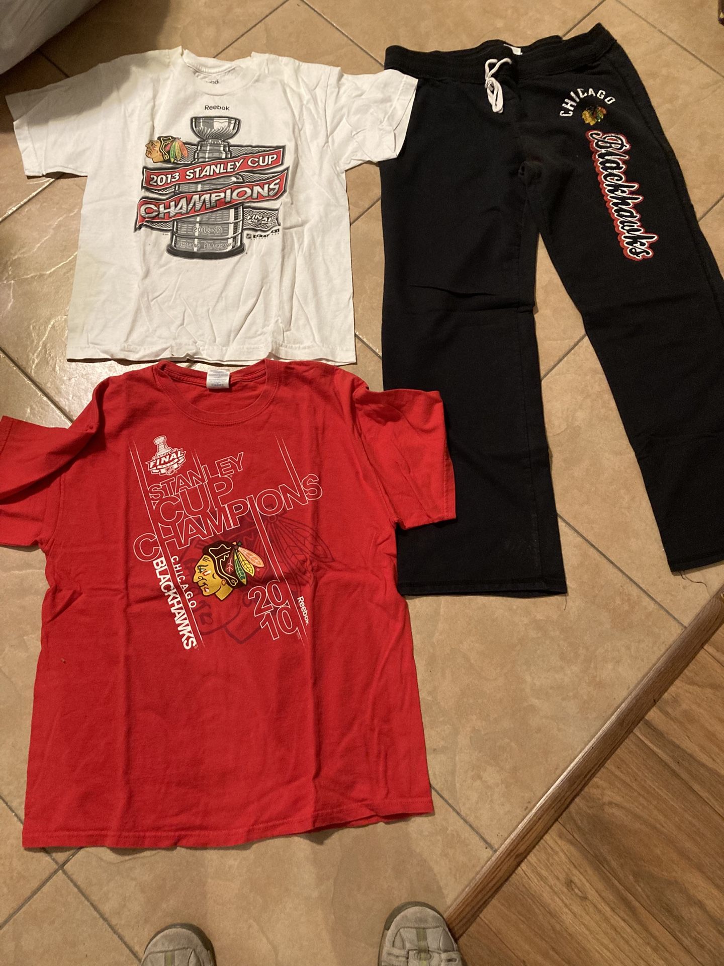 Blackhawks Apparel …. Read Description