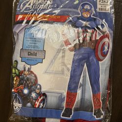 Captain American Kids Halloween Costume
