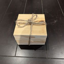 Handmade Cedar Coasters