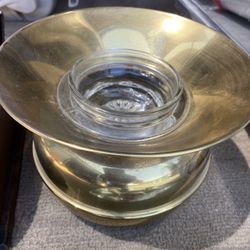 Antique Brass Spittoon 