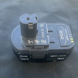 Ryobi battery 