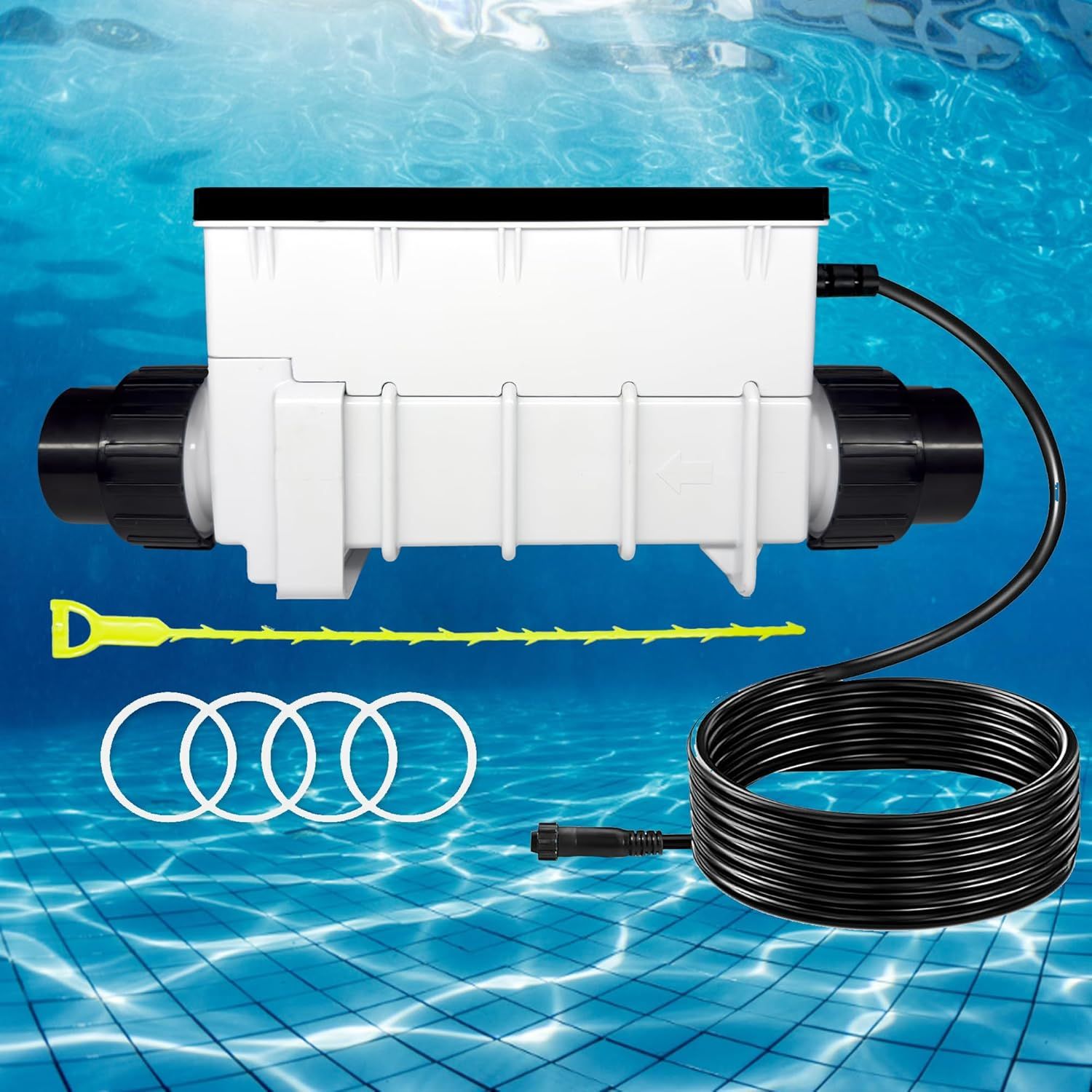 IC40 Salt Cell, EC520555 520555,Compatible with Pentair lintelichlor IC40 - Suitable for an Underground Swimming Pool of 40k Gallons