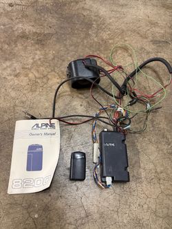Vintage Alpine Car Alarm Pager