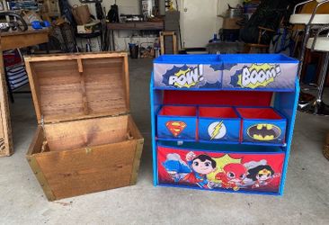 FREE! Wooden Chest & Toy Storage Bin Furniture