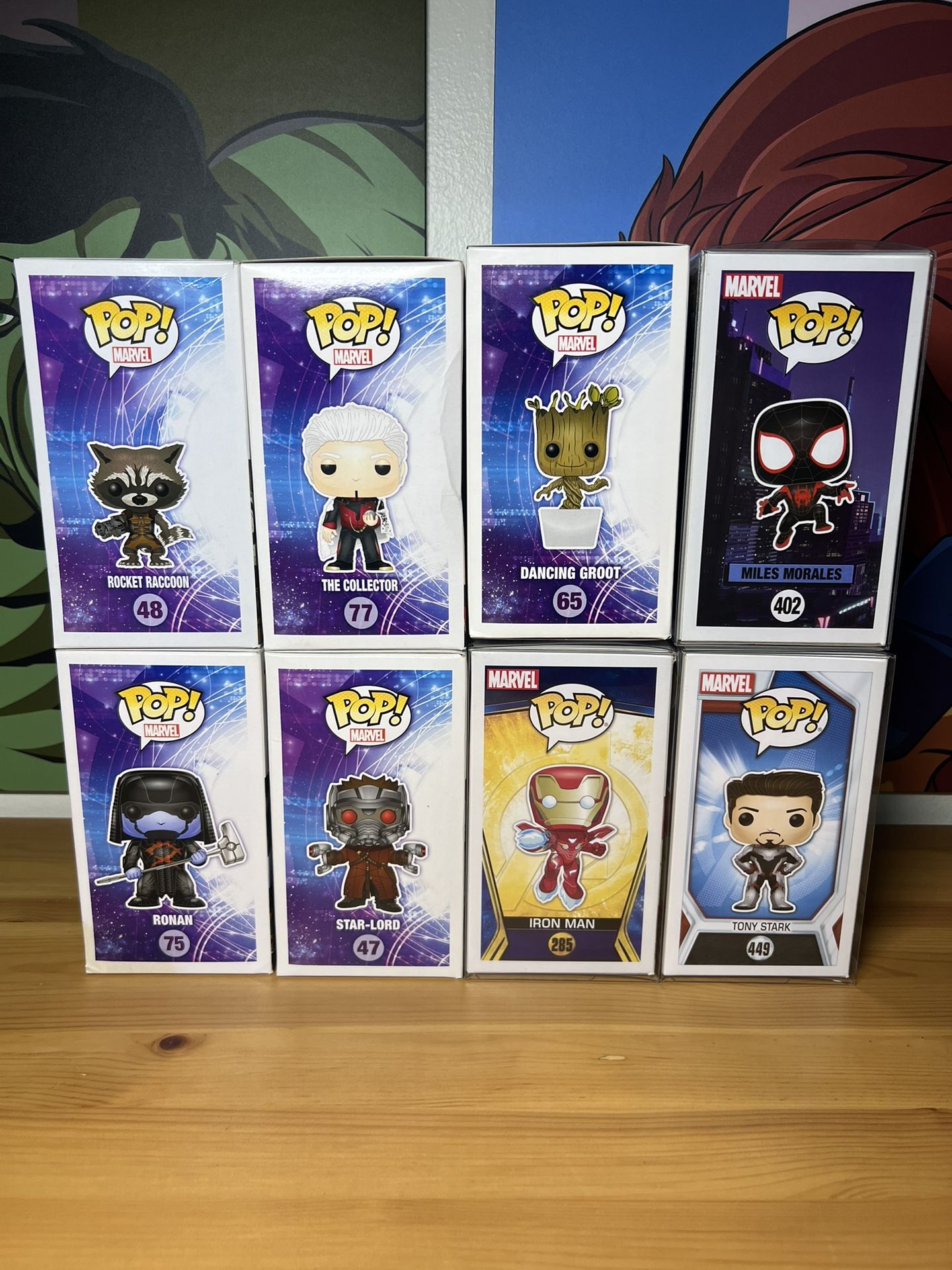 Funko Pop Marvel Lot
