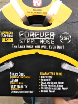 Forever Steel hose
