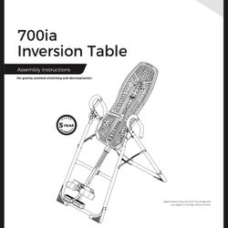 Teeter Inversion Table 700ai