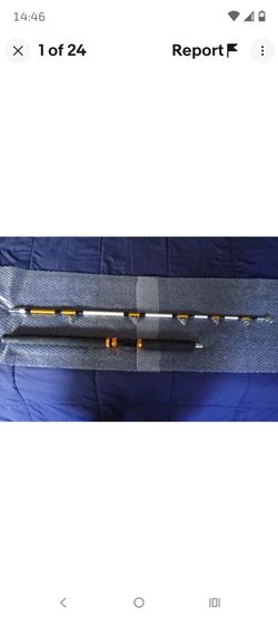 Heavy Saltwater Trolling Rod Conventional Boat Fishing YIYI Pole 180cm 100-200lb