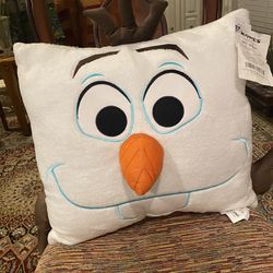 New Large Olaf Pillow 