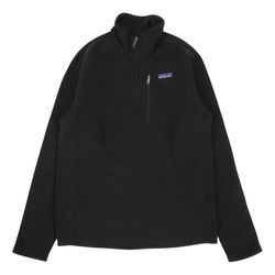 PATAGONIA BETTER SWEATER JACKET MENS SMALL S GRAY FLEECE PULLOVER SWEATSHIRT 1/4