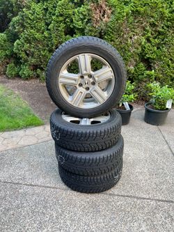 Hankook Studded Snow Tires and Honda Wheel Rims