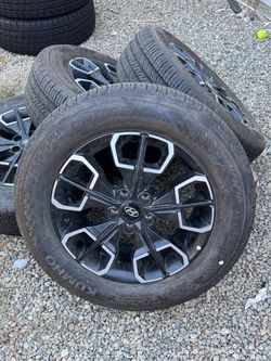 Tires and wheels