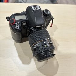 Nikon F80 with AF Nikkor 35-105mm 3.5-4.5 lens