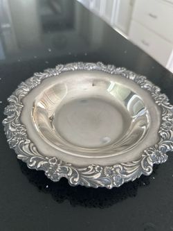 Reed and Barton, silver plated plate