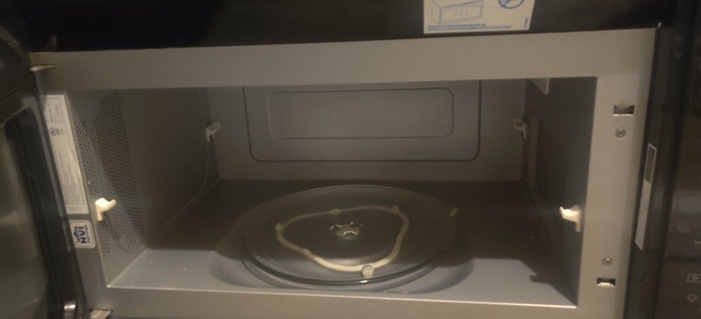 Whirlpool Black Stainless Over The Range Microwave