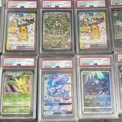 PSA graded pokemon cards
