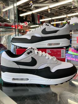 Nike Air Max 1 Essential White Pure Platinum Black