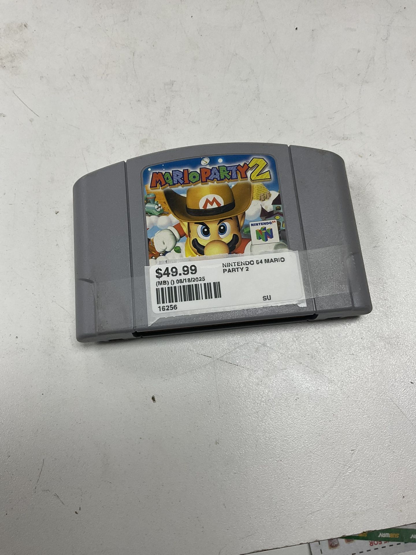 Mario Party 2 N64 Game Cartridge