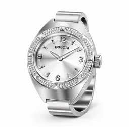 Invicta Silver Stainless Steel Ring Watch