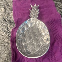 Metal Pineapple Bowl