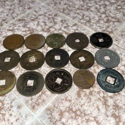 16 Chinese Taiwanese Miscellaneous Coins
