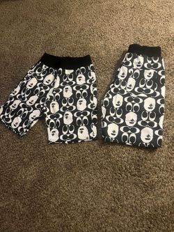 coach/bape shorts