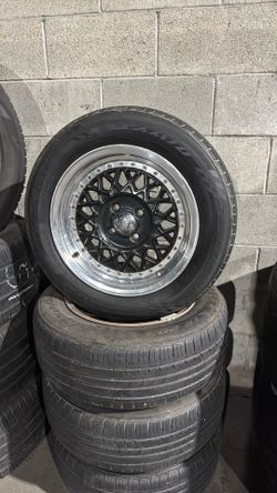 15x7 and 195 60 15 4x100 Used 