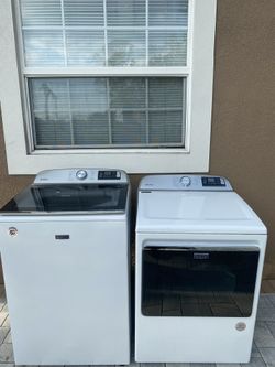 Maytag XL Washer And Dryer Set (30 Day Warranty)
