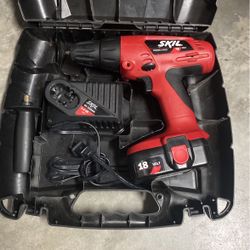 Skil Drill /Drive  Kit 18v With Good Battery 