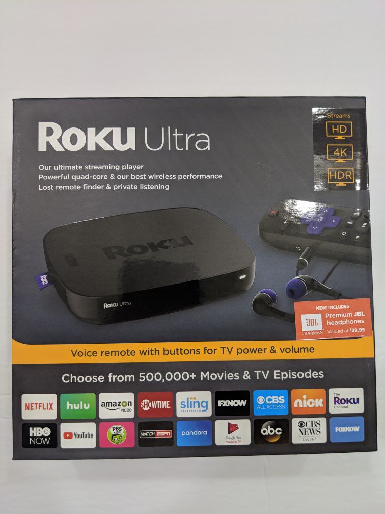 ROKU ULTRA 2018 (4K HDR Streaming)