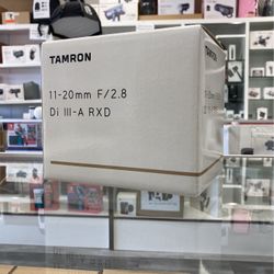 Tamron 11-20mm F2.8 For Sony E