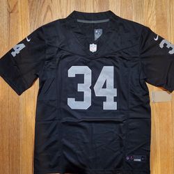 Las Vegas Raiders football uniform No.34 Bo Jackson jersey