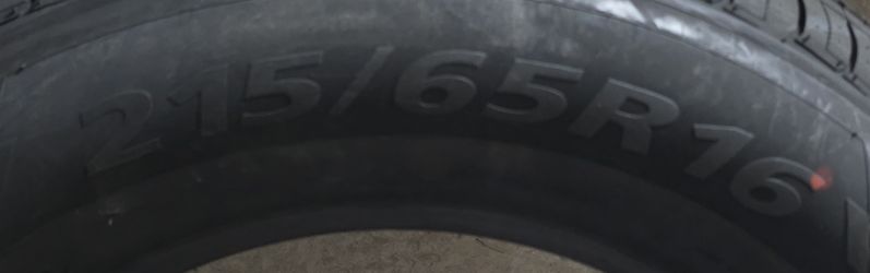 NEW 215/65/16 TIRE