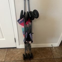 Striped stroller
