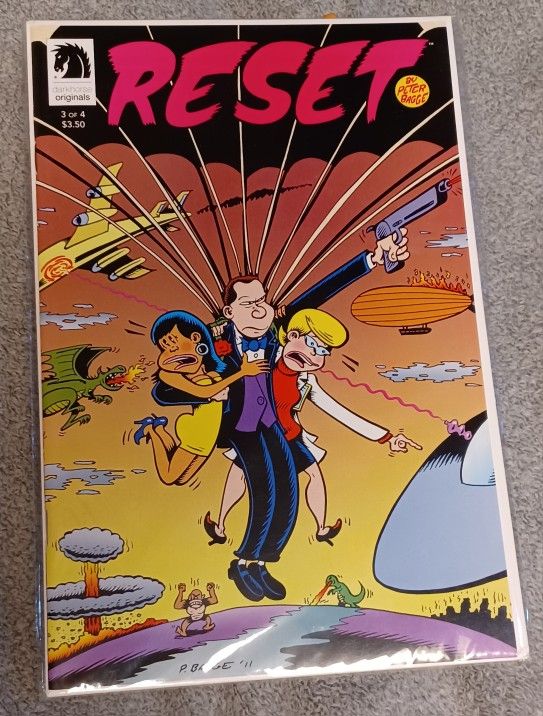 Dark Horse Comicbook RESET Issue 3 Of 4 Boarded 2012