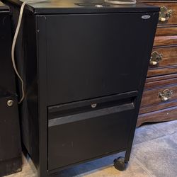 SAFCO Two Drawer Metal Filing Cabinet