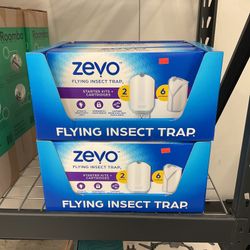 Zevo Flying Insect Trap Starter Kit + Cartridges