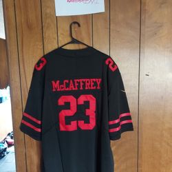 Surprise Sticker With 2x 49ers Mccaffery Jersey
