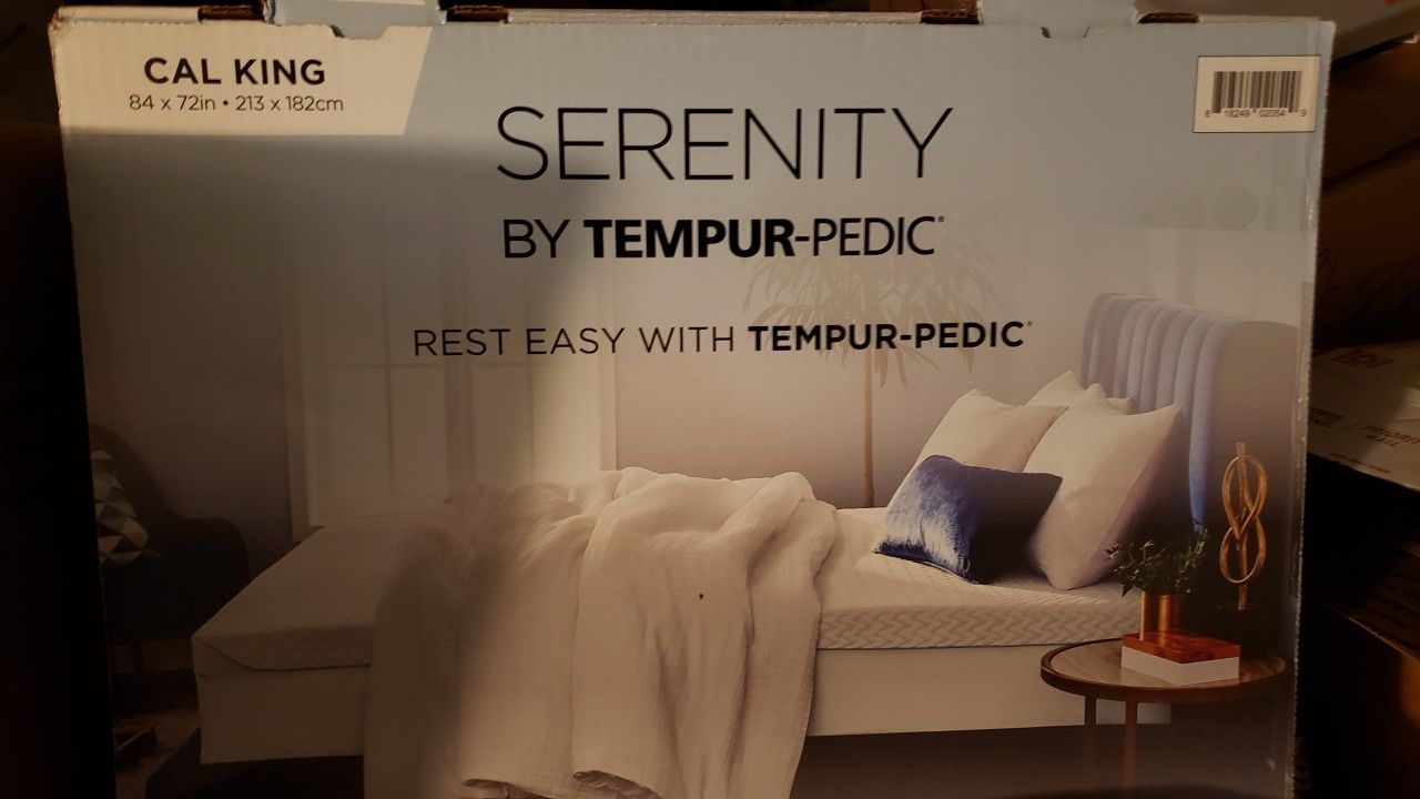 Tempur-pedic 3inch memory foam topper - cal king (from costco)