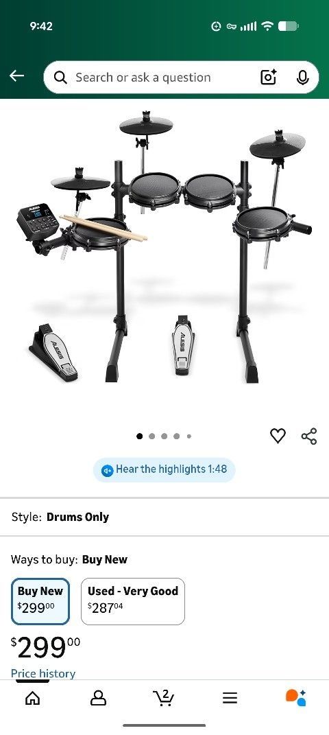 Alesis Nitro Mesh Drum Kit