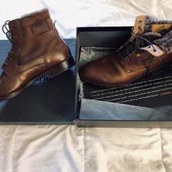 Johnston & Murphy Clayton Shearling Boot