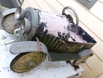 Antique children's pedal car